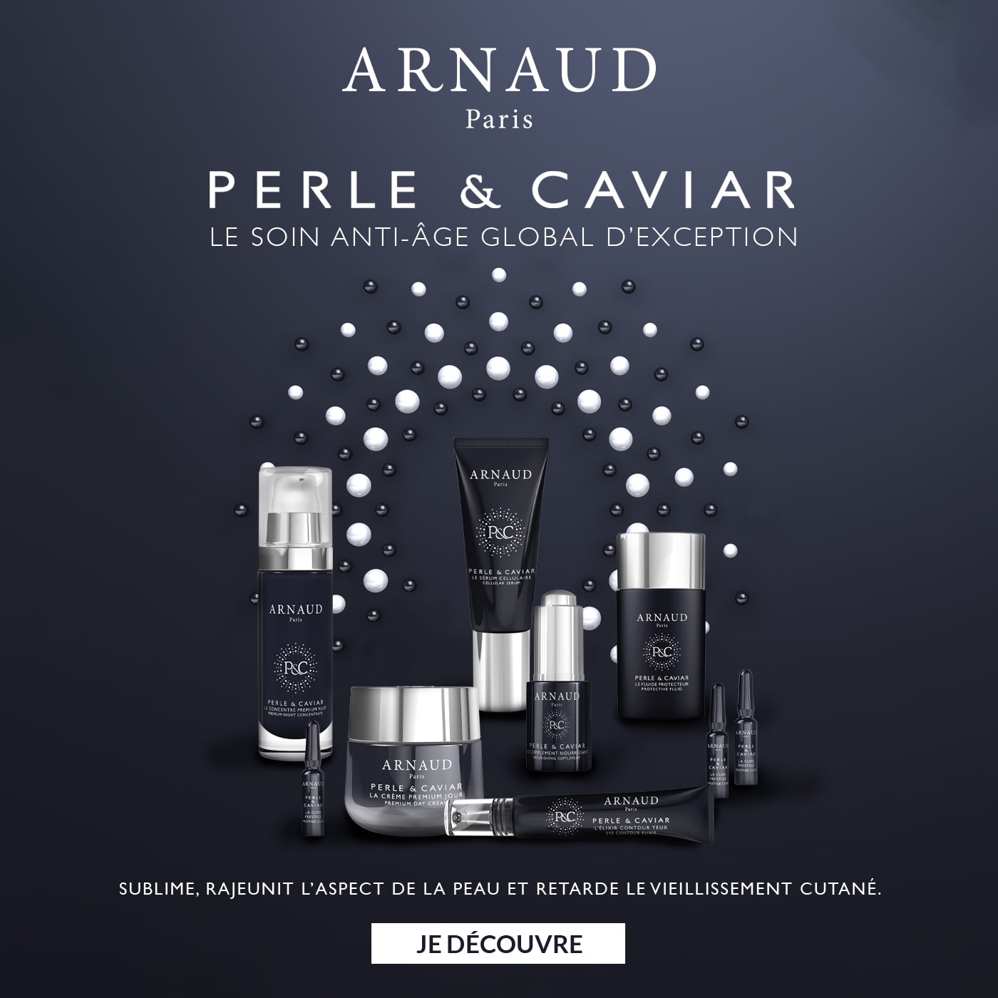 Arnaud Paris Collection perles et caviar