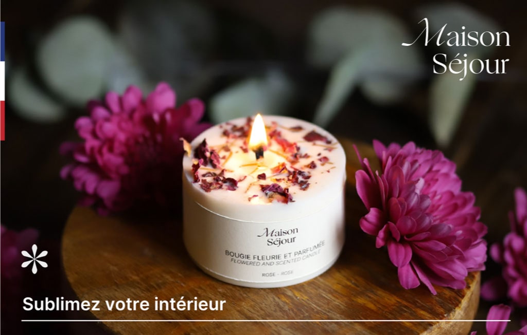 Recharge Bougie Poudre fleurie - L'Atelier C - Parfums et Bougies