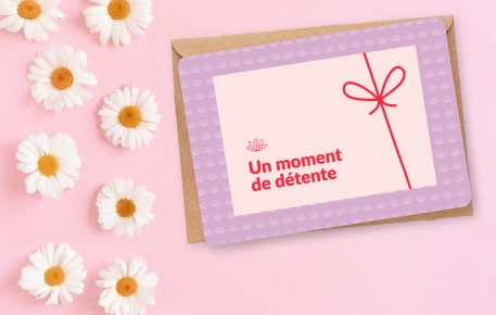 Carte cadeau soin