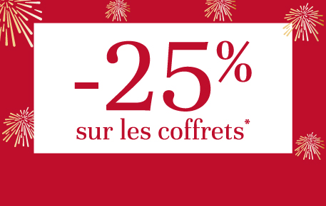 -25% sur les coffrets