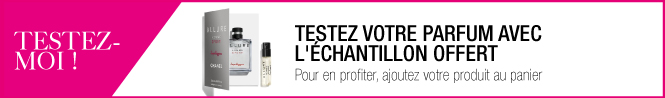 Testez votre parfum avec l'échantillon offert