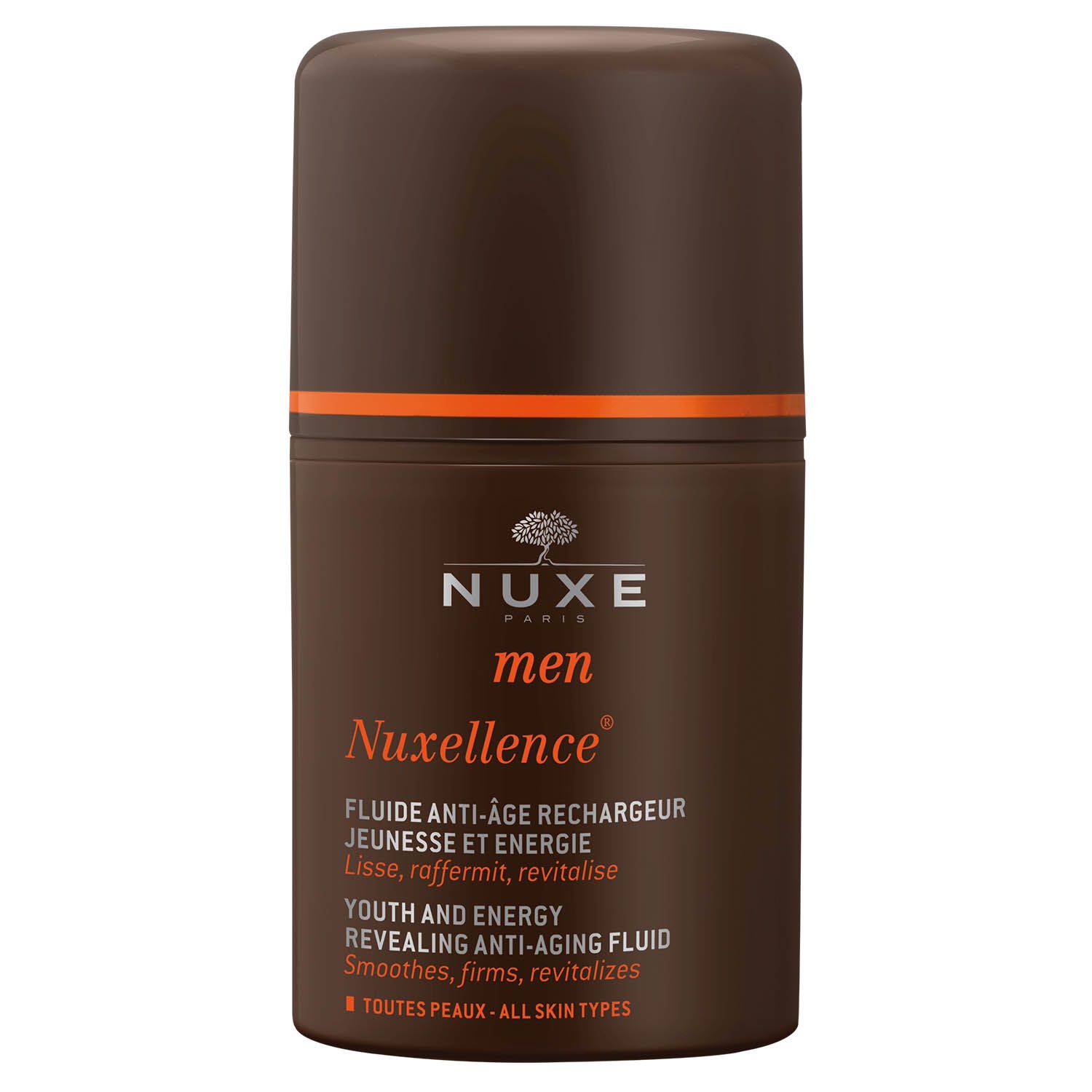 Nuxe - Nuxellence®, Fluide Anti-âge Rechargeur De Jeunesse Nuxe Men Nuxe Men Flacon 50 Ml - Naturel - 50 ml