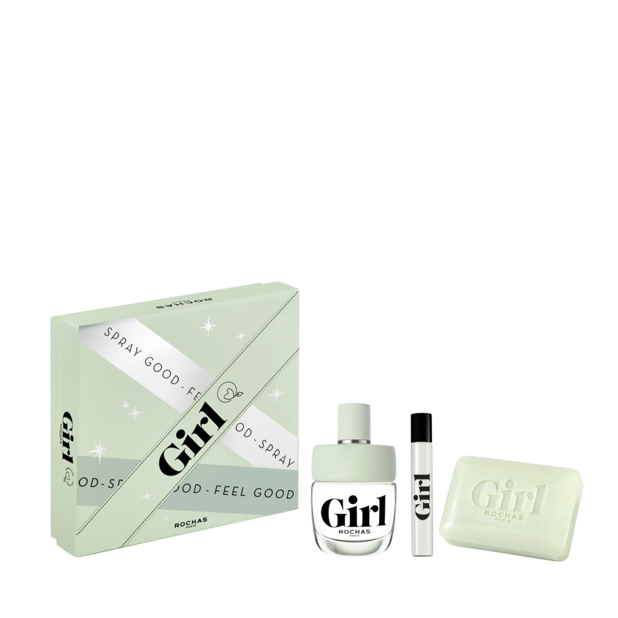 Rochas - Coffret Girl Eau De Toilette 60ml, 7,5ml & Savon