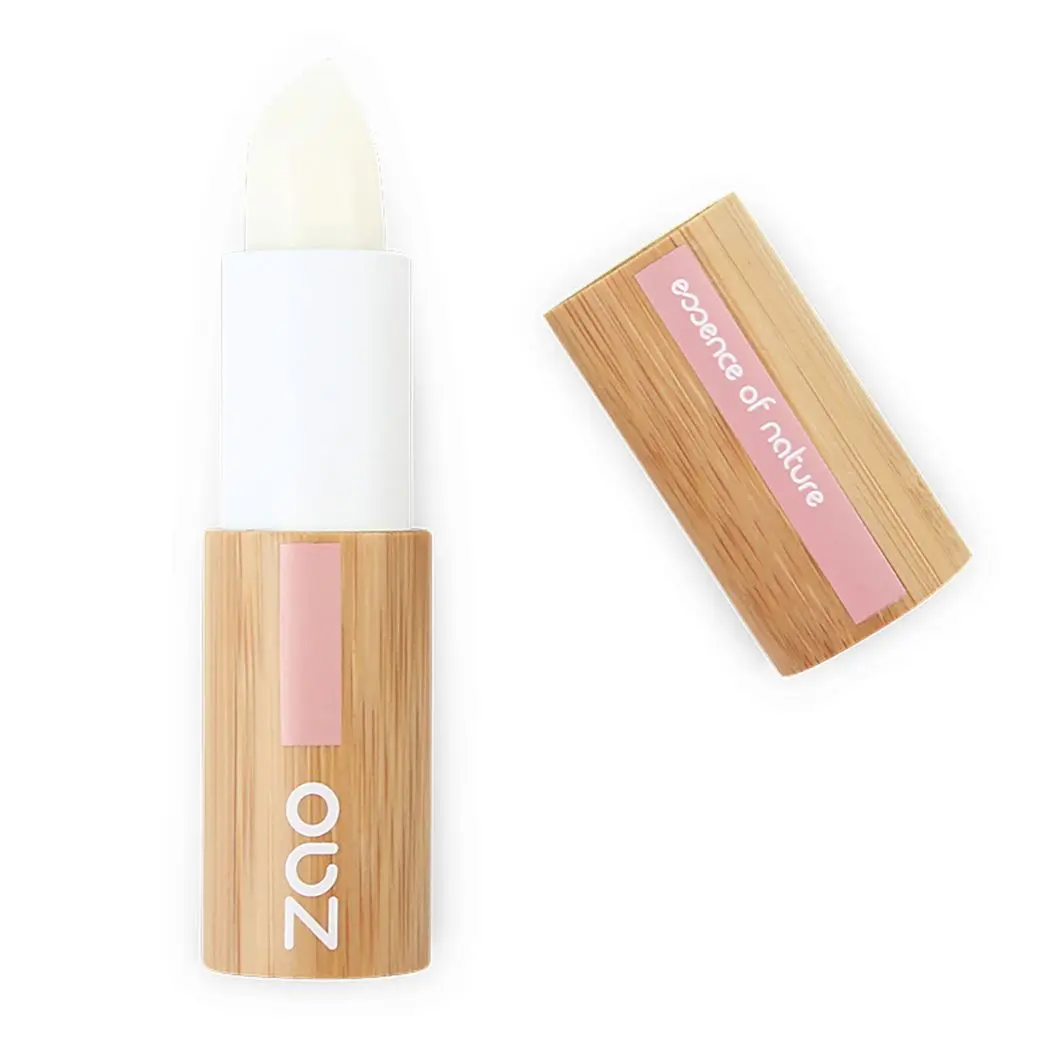 Baume à Lèvres stick Bio, vegan et rechargeable  - Zao Makeup - Soin - Visuel 1
