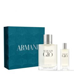 Coffret Acqua di Gio Eau de Toilette 100ml & Miniature 