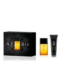 Coffret Azzaro pour Homme Eau de Toilette 50ml, Shampoing Cheveux & Corps 