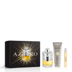 Coffret Wanted Eau de Toilette 100ml, MIniature & Shampoing Cheveux et Corps 