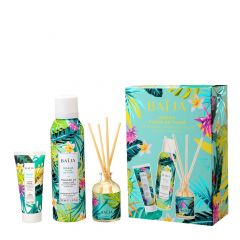 Coffret Moana  Mousse de Douche, Crème Mains & Bouquet Parfumé 