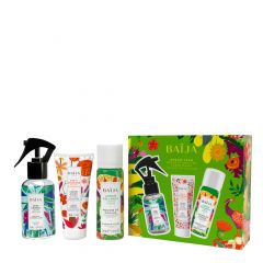 Coffret Jardin Pallanca  Mousse de Douche, Brume d'oreiller Crème Mains  