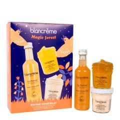 Coffret Routine Visage Éclat Eau Micellaire, Exfoliant & Masque 