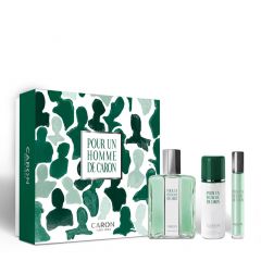 Coffret Pour un Homme de CARON Eau de Toilette 125ml & 10ml, Déodorant  