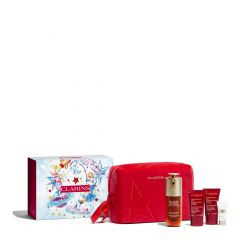 Coffret Double Serum & Multi-Intensive Sérum, Crème Jour, Crème Nuit & Base de Teint 