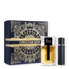 Coffret Dior Homme Eau de Toilette 100ml & Vaporisateur de Voyage 