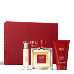 Coffret Habit Rouge Eau de Toilette 100ml, Miniature & Gel Douche 