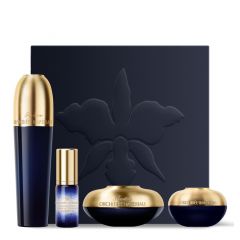 Coffret Orchidée Impériale Lotion-Essence, Crème Yeux, Concentré Micro-Lift & Crème Visage 