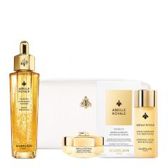 Coffret Abeille Royale - Programme Anti-âge Advanced Huile-en-Eau Jeunesse Huile-en-Eau, Lotion Fortifiante, Serum & Crème de Jour 