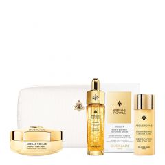 Coffret Abeille Royale - Programme Anti-âge Honey Treatment Crème Jour Crème de Jour, Lotion Fortifiante, Huile-en-Eau & Serum 