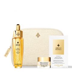 Coffret Abeille Royale Sérum Huile-en-Eau Jeunesse, Crème Jour Honey Treatment & Sérum Advanced Double R Renew & Repair 