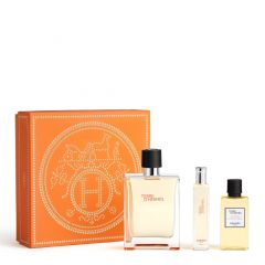 Coffret Terre d'Hermès Eau de Toilette 100ml, 15ml & Gel Douche 