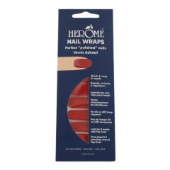 Nail Wraps Vernis à Ongles Adhésif Ruby Red