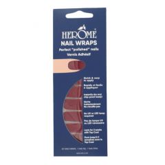 Nail Wraps Vernis à Ongles Adhésif Red Wine