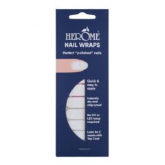 Nail Wraps Vernis à Ongles Adhésif French Manucure Transparent