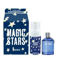 Coffret Young Man Magic Stars Eau de Toileltte 100ml & Mousse de Douche 