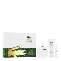 Coffret L.12.12 Blanc Eau de Toilette 100ml, Miniature & Gel Douche 