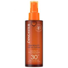 LANCASTER SUN BEAUTY - Huile sèche soyeuse accélératrice de bronzage spray  Huile sèche SPF30 Flacon spray 150ml