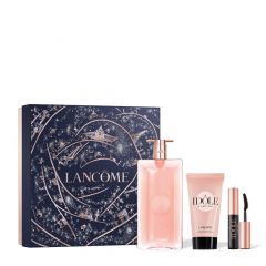 Coffret Idôle Eau de Parfum 50ml, Crème Parfumée & Mascara 