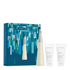 Coffret L'Eau D'Issey Eau de Toilette 50ml, Lait Corps & Crème de Douche 