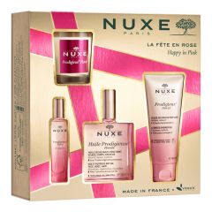 Coffret La Fête en Rose Huile Prodigieuse