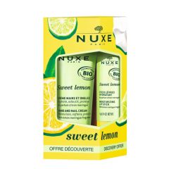 Duo Sweet Lemon Crème Mains et Ongles & Baume à Lèvres 