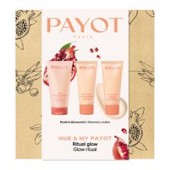 Coffret Nue & My Payot Gelée Démaquillante, Crème Vitaminée Éclat & Masque Éclat 