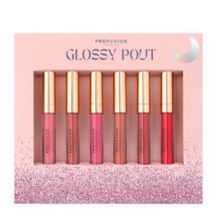 Coffret Glossy Pout 6 Gloss à Lèvres 