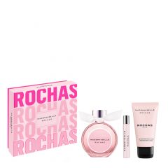 Coffret Mademoiselle Rochas Eau de Parfum 50ml, Miniature & Lait Corps 