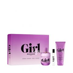 Coffret Girl Life Eau de Parfum 75ml, Miniature & Baume Corps 