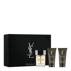 Coffret L'Homme Eau de Toilette 100ml, Gel Douche & Baume Après-Rasage 