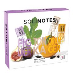 Coffret Solinotes Figuier, Tonka & Oranger  Eau de Parfum 3x15ml 