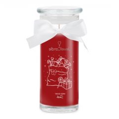 Sweet Secret Santa Bougie Parfumée avec Bijou en argent massif 925 