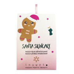 Coffret Santa Skincare Patch Yeux Défatiguant & Patch Lèvres Hydratant 