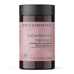 Ménopause Paisible Soulage les Symptômes de la Ménopause 60 Gélules