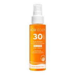 Huile Solaire Satinée SPF30 Corps & Cheveux 100ml