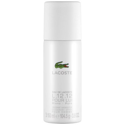 lacoste l 12 blanc homme