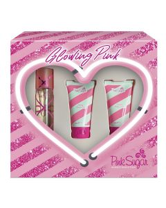 Coffret Pink Sugar  Eau de toilette 50ml & Gel Douche 50ml + Lait Corps 50ml 