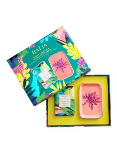 Coffret Sieste Tropicale   Savon Solide & Porte-savon 