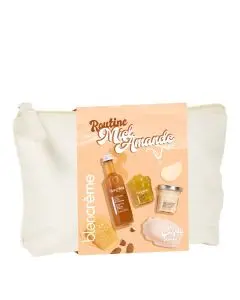 Trousse Routine Corps - Miel Amande Gel Douche, Gommage, Crème & Savon 