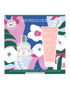 Coffret Freesia & Coton Eau de Toilette 50ml & Gel Douche 