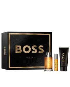 Coffret Boss The Scent Eau de Toilette 100ml, Miniature & Gel Douche 