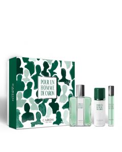 Coffret Pour un Homme de CARON Eau de Toilette 125ml & 10ml, Déodorant  